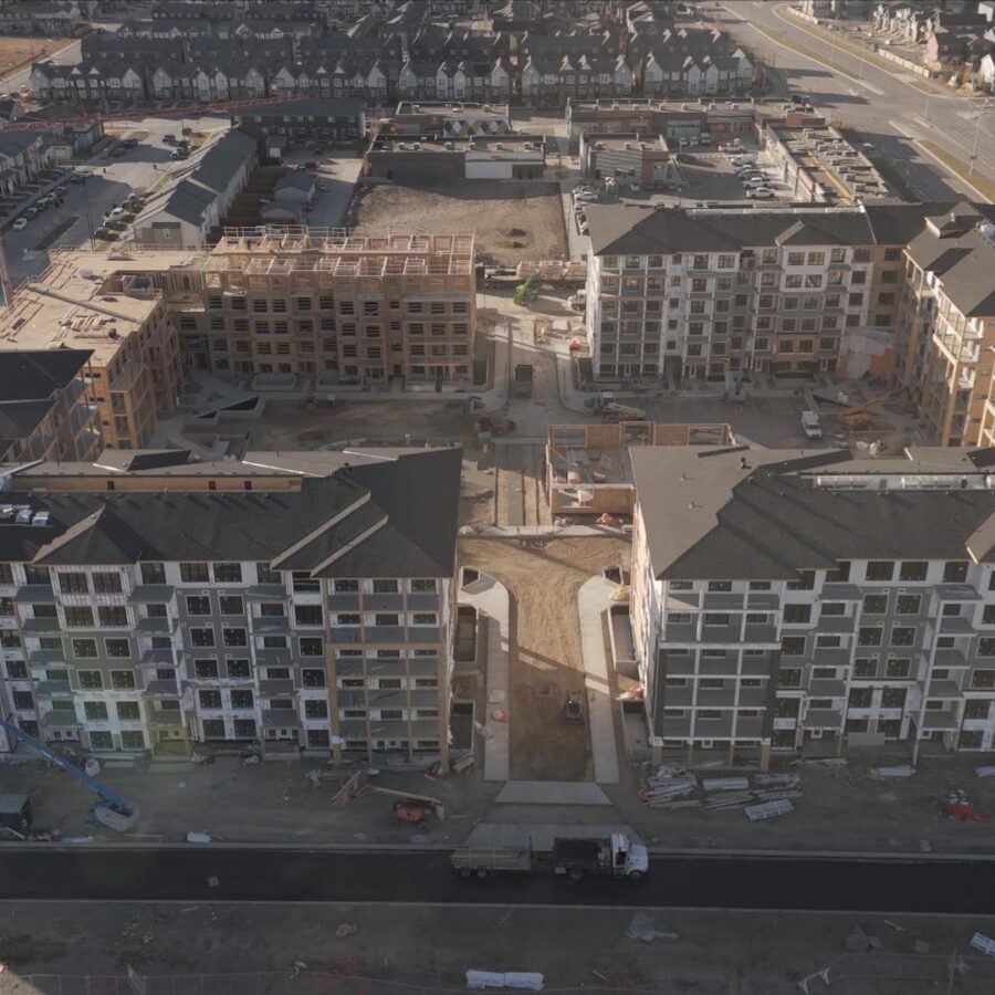 large-scale framing project Calgary